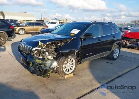 2019 Jeep Cherokee Latitude Fwd из США, поврежденный, VIN 1C4PJLCB2KD455633